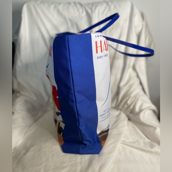 Harper's Bazaar Blue Tote Bag - Picture 3 of 6